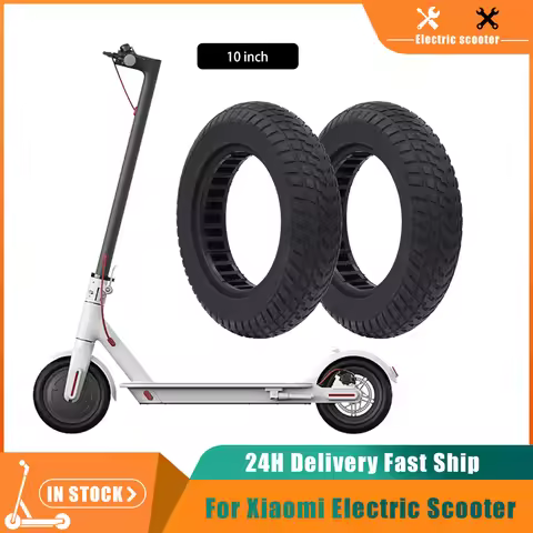 M365 Honeycomb Solid Tire for Xiaomi M365 Pro Pro2 1S Electric Scooter Replace 10 Inch 10x2.0/2.5 Ru