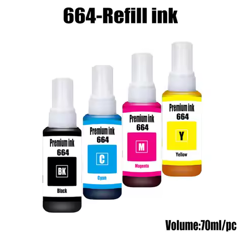 664 Refill ink Premium Refill Ink for Epson 664 T6641 T6642 T6643 T6644 L495 L550 L555 L565 L566 L57