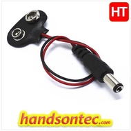 9V Battery Snap Connector With DC Plug Power Supply