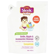 Sleek Baby Bottle, Nipple &amp; Accessories Cleanser 450ml