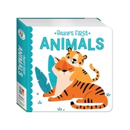 Babys First Animals Board Book Age 6 Months+ Brain Development