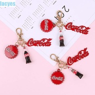 LACYES Coke Bottle Keychains Coke Bottle Car Interior Accessories Car Pendant Cartoon Doll Accessori