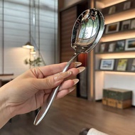 Stainless Steel Large Spoon Canteen Thickened Table Spoon Public Spoon Table Spoon Table Spoon Table