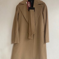 MaxMara -Dravenna 駝色羊毛大衣