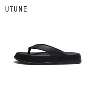 UTUNE Flip Flops Women Men Summer Shoes Outdoor Slippers EVA Soft Non-slip Rubber Platform Beach San