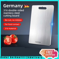 316 stainless steel double-sided cutting board antibacterial anti-mould Multifunctional Chopping Boa