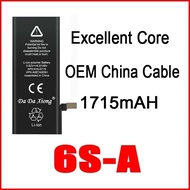 10pcs/Lot Excellent Core China Protection Board 1715mAh 3.82V Battery For iPhone 6S 6GS Zero Cycle R