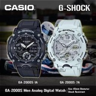 台灣CASIO手錶專賣店 G-SHOCK碳纖維核心防護構造GA-2000S-1A  GA-2000