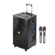 ลำโพงล้อลาก คอมโปร รุ่น CO-3400 ลำโพงล้อลากพร้อมไมค์ 2 ตัว ลำโพงงานอีเว้น รองรับบลูทูธ AUX USB ซับว