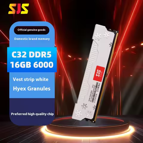 SEJISHI Memoria Ram DDR5 16GB*2pcs 6000MHz UDIMM Desktop UDIMMRAM PC Computer Memory Hynix Chip