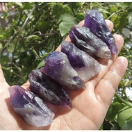 1 Pc Natural Amethyst Rough Point Available for healing and Meditation origin Africa