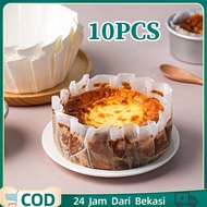 100Pcs/ 1set Cheese Cake Paper Basquerade Cheese Cake Paper Basque Burnt Cheese Cake Paper Cake
