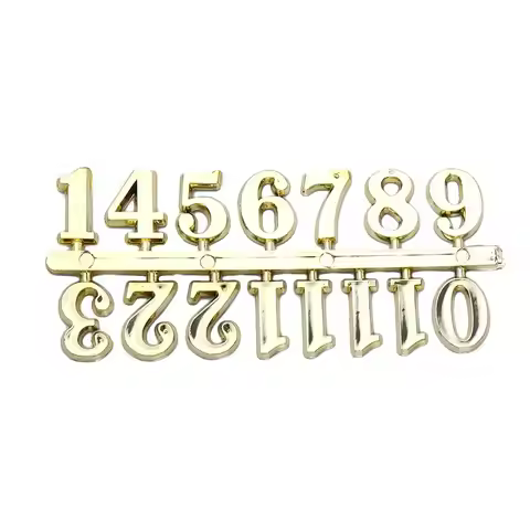 Digital Roman Numerals Arabic Number Quartz Digital Repair Tools Quartz Clock Numerals Accessories C