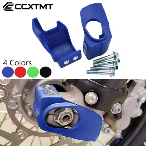 Front Fork Shoe Cover Lower Leg Guard Protector For Yamaha YZ125 YZ250 YZ250F YZ450F WR250F WR450F 2