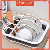 [Dynwave] Dish Drainer, Dish Drainer with Drainer Board ,portable Dish Drying Rack for Travel Trailer