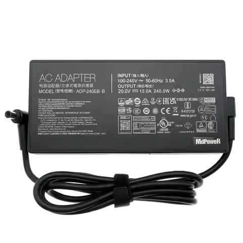 OEM 20V 12A 240W AC Adapter Charger For ASUS ROG Strix SCAR 17 G733 TUF Gaming A15 FA507NU Laptop Po
