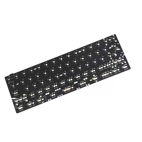 GH60 64 Minila QMK VIA Soldering PCB Fully Programmable For DIY Mechanical Keyboard YD60MQ YD64MQ Po