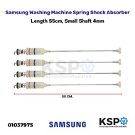 Samsung Washing Machine Suspension Rod Spring Shock Absorber, 55cm Long, Small Shaft 4mm (Pack of 4 Pieces, Original, Refurbished), Washing Machine Spare Part