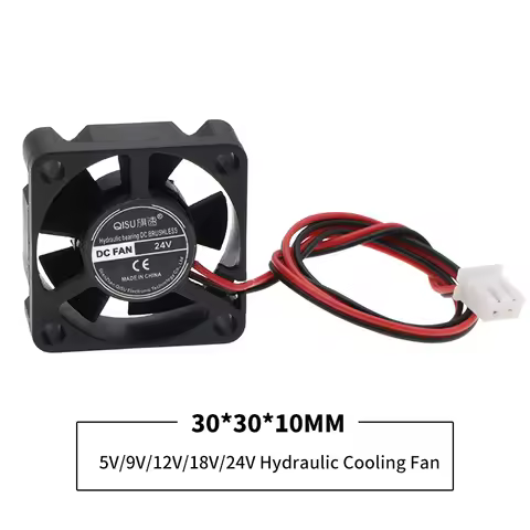 Cooling Fan 25x25mm 30x30mm DC 5V 12V 18V 24V Cooler Brushless Chipset Heatsink Mini Cooling Fan For