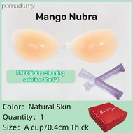 Silicone Nubra 0.4cm Thick A-C cup Reusable Adhesive Nubra Seamless Sticky Bra Push Up Stick-on Bra
