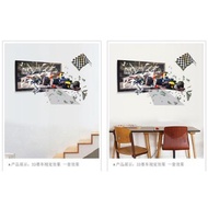 SK9219 Frame F1 Racing - Wallsticker Wall Sticker