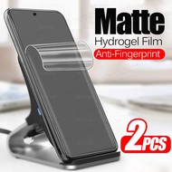 Moto G54Power G24Power 2Pcs 800D Matte Frosted Soft Hydrogel Film For Moto G54 G24 Power G85 G64 G34