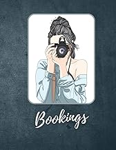 Bookings: Large Undated 54 Week 15 Minute Intervals DSLR Photographer’s For Appointment Gifts