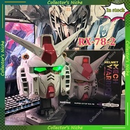 In Stock RX-78-2 Yuan Zu Ganso Luminous Mobile Suit Helmet Cosplay Costume Accessory Comic Exhibitio