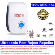 Promo Pest reject alat pengusir tikus ultrasonic serangga nyamuk kecoa lalat asli