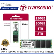TRANSCEND MTS825S 825S INT SSD INTERNAL SOLID STATE DRIVE M.2 2280 SATA III 6GB/S WITH 3D NAND FLASH