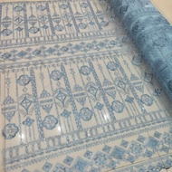 ETHNIC TILE FABRIC SAPTO TILE ETHNIC SAPTO TILE FABRIC WITH SEQUINS