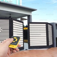 【New stock】♂2pcs DCMOTO Remote Control Auto Gate Duplicator Compatible Malaysia Auto Gate Doors Alat Kawalan Jauh Pintu