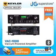 KEVLER VAC-1000 Vacuum Tube Pre-Amplifier w/Optical & Coaxial Input, 3 Mic Inputs, USB & Bluetooth