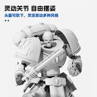 Magnetic Variety Dummy Fighter Hammer Armor Multi-Joint Movable Figure 3d Figure Model Assembly 4.2