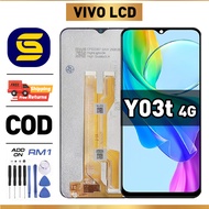 LCD VIVO Y03t 4G Compatible For Glass Original Touch Screen Digitizer