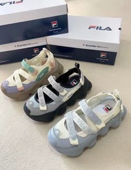 👟「Brand New」FILA斐樂 FRAGOLA 草莓沙灘涼鞋 藍白 灰色 白灰紫 女款