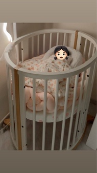 Stokke V2 bed 橢圓形嬰兒床