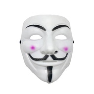 [SpringSAutumnW] Movie Cosplay V For Mask Anonymous Guy Fawkes Halloween Christmas Party Gift For Ad