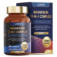 12 in 1 Magnesium Complex Capsules Health Supplements Malaysia Glycinate