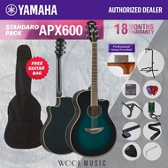 Yamaha APX Series APX600 Acoustic Electric Guitar - Oriental Blue Burst