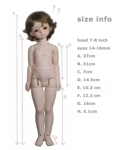 Bjd1/4 bjd jiang ti accessories human body accessory