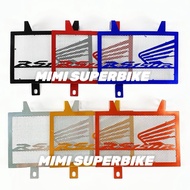 HONDA RS150 RS150R RS V1 V2 V3 RADIATOR COVER ALLOY COOLANT NET COLOUR RED BLUE GOLD SILVER BLACK OR