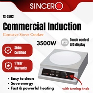 SINCERO Concave Stove Commercial Induction Cooker 3500W TS-3502