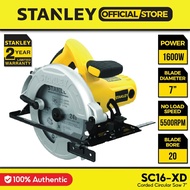 Stanley Corded Electric Circular Saw (7" x 185mm/1600W/5500rpm) SC16