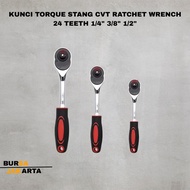 Ratchet Wrench 45 Teeth Ratchet Wrench 1/4 3/8 1/2 inch Chrome DL2323 DL2X21/Tools