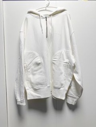 Carhartt 半拉鏈帽T 水洗白