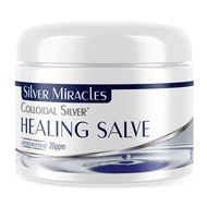 Silver Miracles Colloidal Silver Healing Salve 1oz