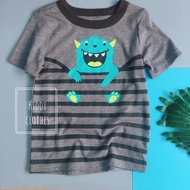 Cter gray mouse t-shirt for boys with Virus print