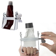 Tube Squeezer Lazy Toothpaste Dispenser Metal Squeezing Cosmetic Paint Wringer Hair T5i8