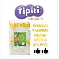 BRANDED pempers Tipiti (Gred A) Kualiti Baik pants/ tape baby diapers baby pempers Lampin Halal Hub